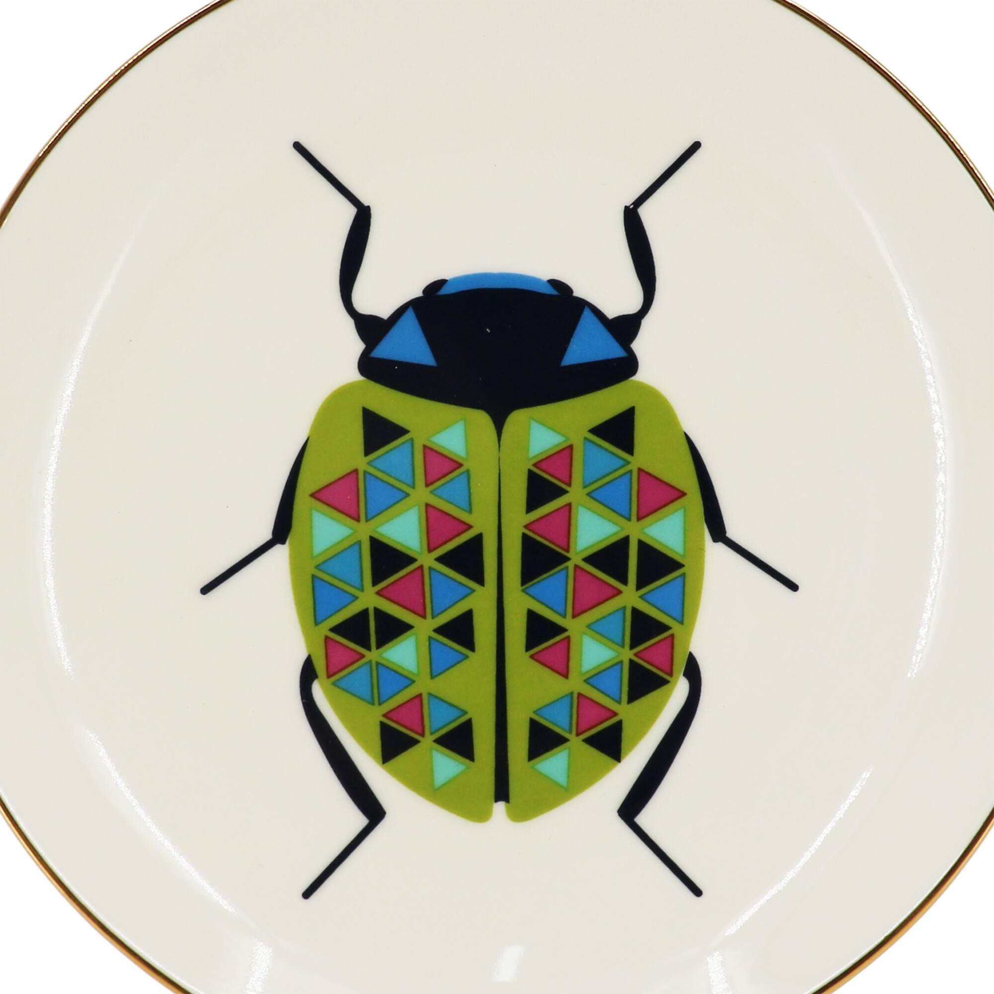 Jonathan Adler x Michaels 6" Beetle Ceramic Plate